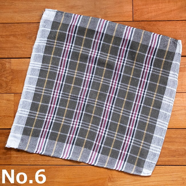 【約50cm×約50cm】インドのコットンキッチンクロスの選択用写真