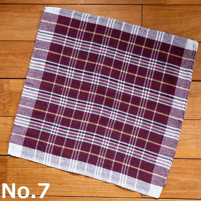 【約50cm×約50cm】インドのコットンキッチンクロスの選択用写真