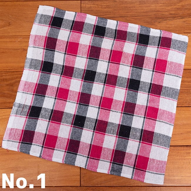 【約50cm×約50cm】インドのコットンキッチンクロスの選択用写真