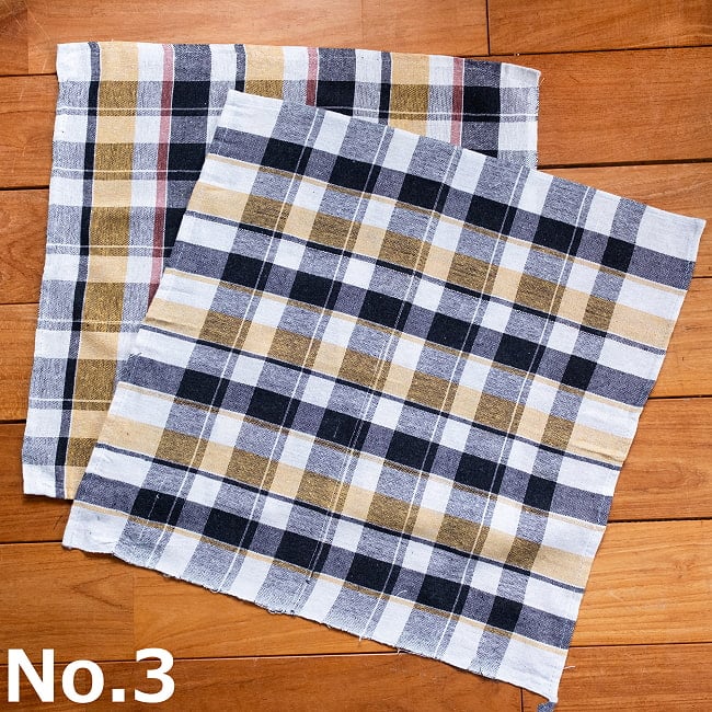 【約50cm×約50cm】インドのコットンキッチンクロスの選択用写真