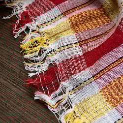 ガムチャと呼ばれるインドの万能布【約105cm×約52cm】 - サブ3