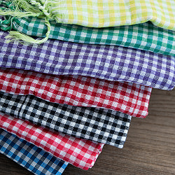 ガムチャと呼ばれるインドの万能布【約150cm×約70cm】 - サブ2