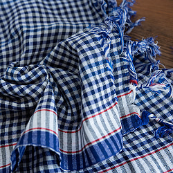 ガムチャと呼ばれるインドの万能布【約150cm×約70cm】 - サブ4