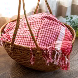 ガムチャと呼ばれるインドの万能布【約150cm×約70cm】 - サブ5