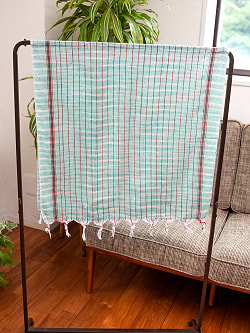 ガムチャと呼ばれるインドの万能布【約130cm×約65cm】 - サブ5