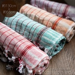 ガムチャと呼ばれるインドの万能布【約130cm×約65cm】