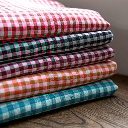 ガムチャと呼ばれるインドの万能布【約340cm×約80cm】 - サブ2