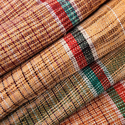 ガムチャと呼ばれるインドの万能布【約165cm×約75cm】 - サブ2