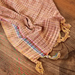 ガムチャと呼ばれるインドの万能布【約165cm×約75cm】 - サブ3