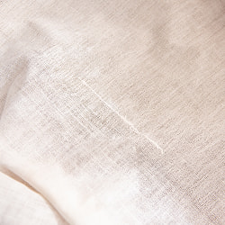 【約156cm×約74cm】インドの手紡ぎ布　カディコットンのストール - サブ5