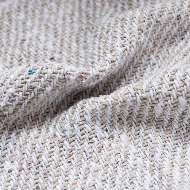 【約70cm×約70cm】現地からそのまま！インド仕様のざっくり編み雑巾 3 - 何とも言えないインドらしい風合いです
