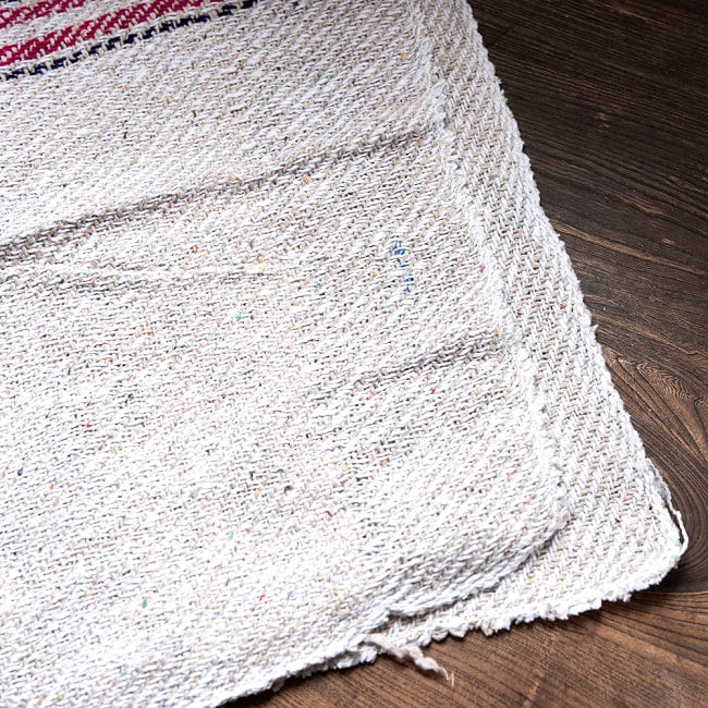 【約70cm×約70cm】現地からそのまま！インド仕様のざっくり編み雑巾 7 - 