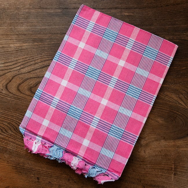 ガムチャと呼ばれるインドの万能布【約160cm×約88cm】の選択用写真