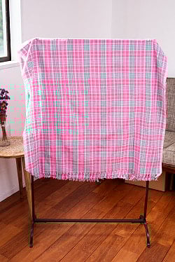 ガムチャと呼ばれるインドの万能布【約160cm×約88cm】 - サブ5