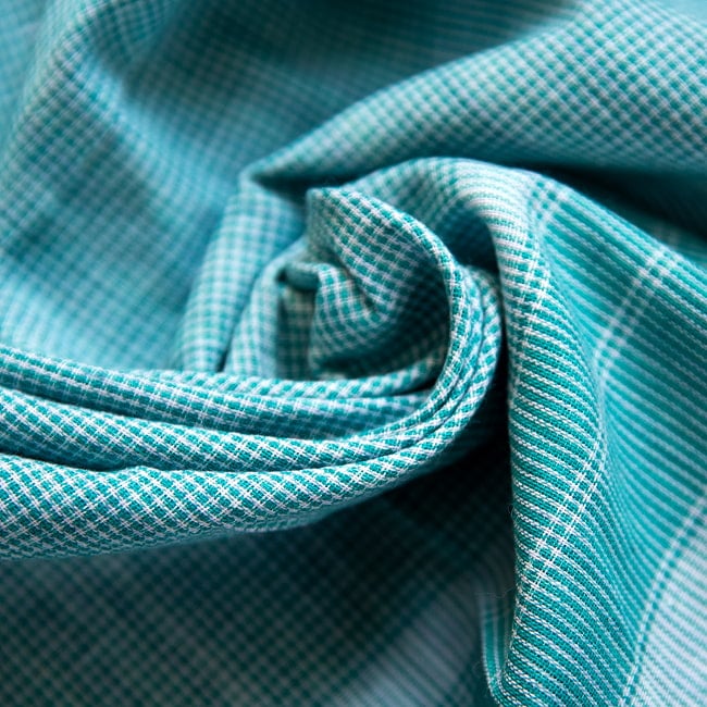 ガムチャと呼ばれるインドの万能布【約170cm×約75cm】 3 - 柔らかいコットン生地が気持ち良いです