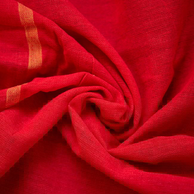 ガムチャと呼ばれるインドの万能布【約520cm×約63cm】 3 - 柔らかいコットン生地が気持ち良いです