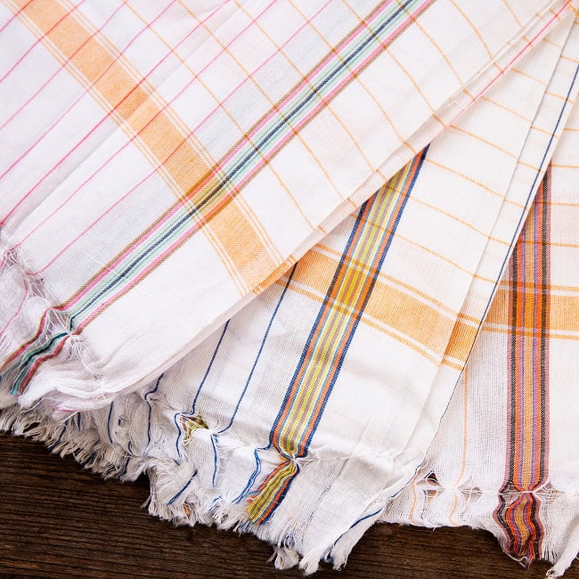 ガムチャと呼ばれるインドの万能布【約170cm×約85cm】の選択用写真