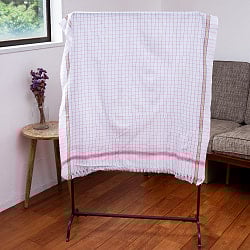 ガムチャと呼ばれるインドの万能布【約170cm×約85cm】 - サブ5