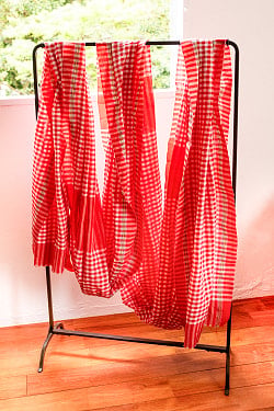 通常サイズの4倍！ガムチャと呼ばれるインドの万能布【約612cm×約73cm】 - サブ3