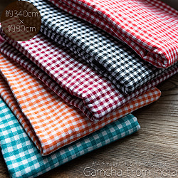 【自由に選べる3個セット】ガムチャと呼ばれるインドの万能布【約340cm×約80cm】 - サブ2