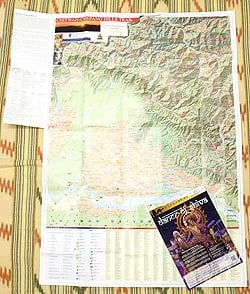 Chitwan Chepang Hills Trail 観光用地図【チトワン】 - サブ4