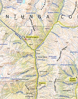 Kanchenjunga Base Camp トレッキング用地図【カンチェンジュンガ】 - サブ3