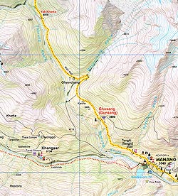 Chulus クライミング用地図【チュルース】 - サブ3