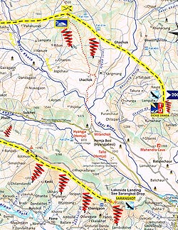 Paragliding Annapurna パラグライディング用地図【アンナプルナ】 - サブ3