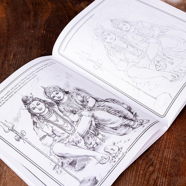 神様を描く - LEARN Pencil Shading Sketching　インドの神様と鉛筆デッサンの明暗表現が学べる 3 - こちらが内容の一部です