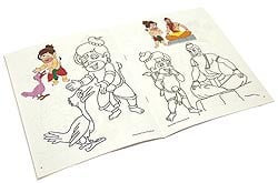 ハヌマンの塗り絵 - Coloring Book of Hanuman - サブ3