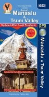 Around Manaslu＆Tsum Valley トレッキング用地図【マナスル】