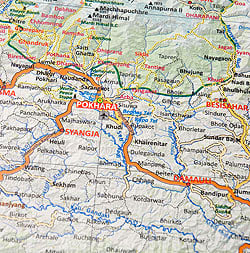 Trekking Guide Nepal Himalaya【ネパール全土地図】 - サブ3