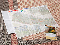 Trekking Guide Nepal Himalaya【ネパール全土地図】 - サブ4