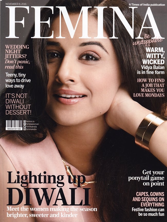 Femina - 2016年11月8日号の写真FEMINA,雑誌,インド　雑誌,ファッション