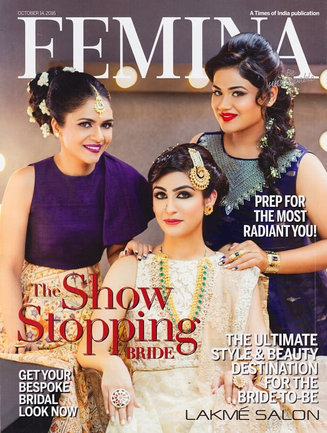 Femina - 2016年10月14日号の写真1枚目です。FEMINA,雑誌,インド　雑誌,ファッション