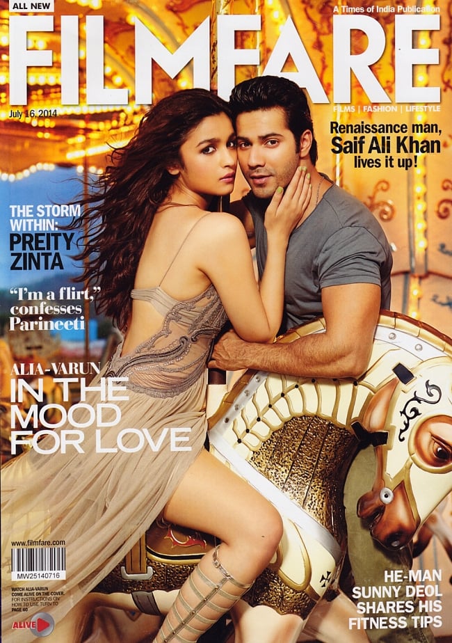 Film Fare - 2014年7月16日号の写真FILMFARE,雑誌、インド　映画雑誌,インド映画