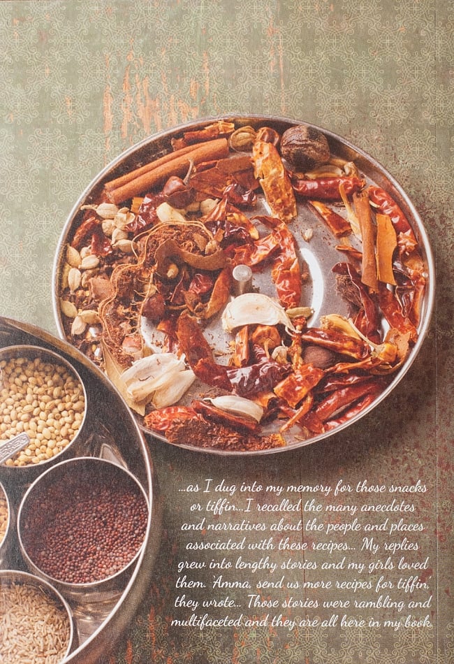TIFFIN - Memories and Recipes of Indian Vegetarian Food 3 - 裏表紙