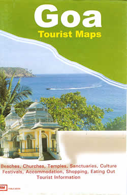 Goa Tourist Maps / 地図 BE Mumbai インド 旅行 観光 ガイドブック マップ 時刻表 本 印刷物 ステッカー ポストカード ポスター