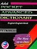 【ヒンディー語の辞書】ASHOK POCKET ADVANCED DICTIONARY   ENGLISH-ENGLISH -HINDIの商品写真