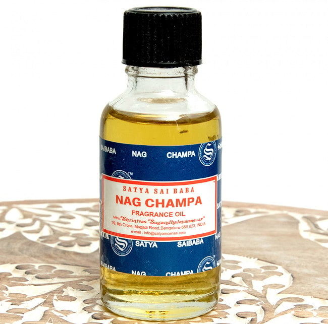 ナグチャンパ フレグランス オイル - NAG CHAMPA FRAGRANCE OIL - 30ml【SATYA】の写真