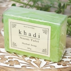 KHADI（カディ）　ナチュラルソープ - ニーム＆トゥルシ(ID-NAGSOAP-13)