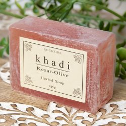 KHADI（カディ）　ナチュラルソープ - ケサ（サフラン）＆オリーブの商品写真