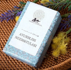 アーユルブリス　ボタニカル　ソープ 75g [AYURBLISS NEEM&TULASI Soap](ID-NAGSOAP-29)