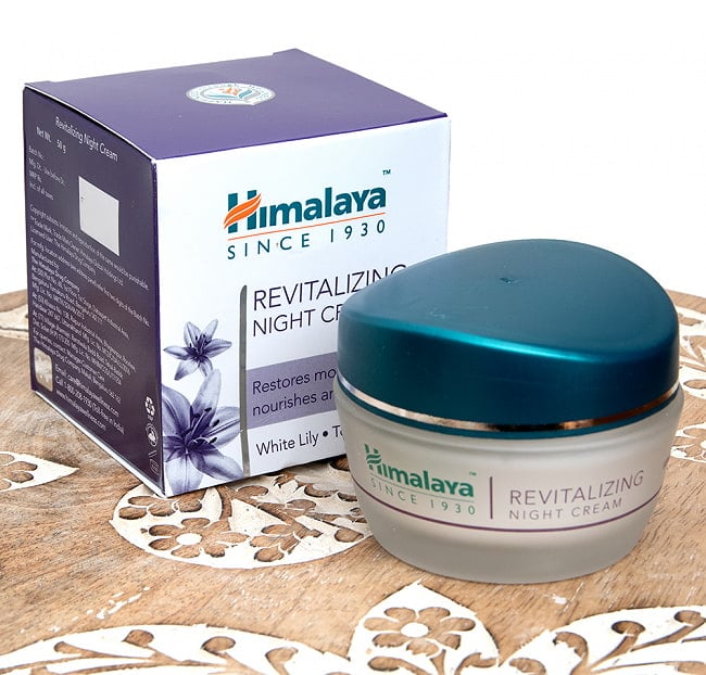 ヒマラヤ　リバイタライジング ナイトクリーム - REVITALIZING NIGHT CREAM 50g[Himalaya Herbals] 1
