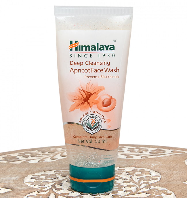 ランキング 12位:ヒマラヤ　ディープクレンジング　フェイスウオッシュ - Apricot Face Wash 50ml[Himalaya Herbals]