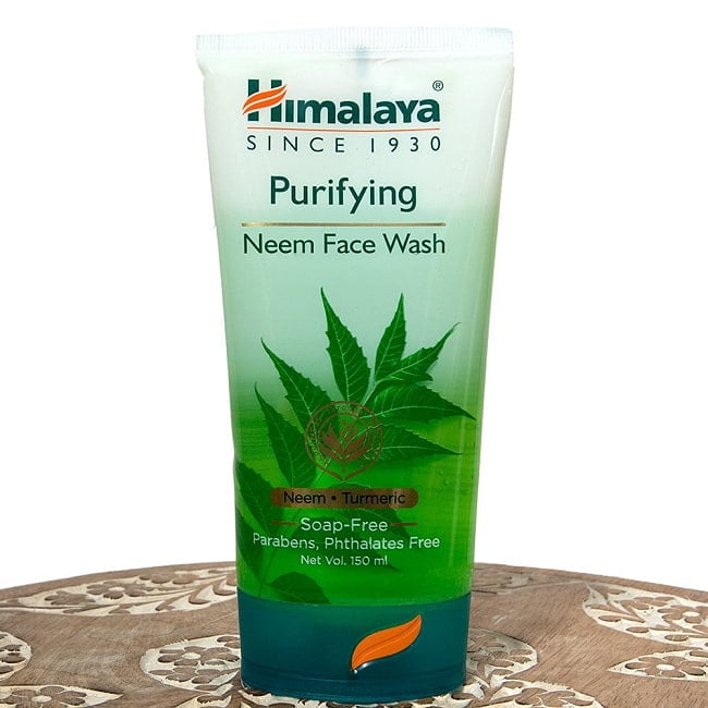 ヒマラヤ　Ｎ　フェイスウオッシュ - Neem Face Wash 150ml[Himalaya Herbals]の写真フェイスウオッシュ、クレンジング、HIMALAYA,ヒマラヤ、アーユルヴェーダ,ティラキタ自社輸入化粧品
