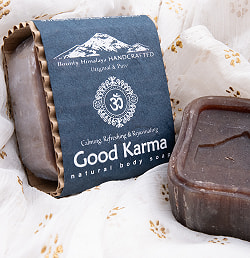 グッドカルマ　ナチュラル　ボディ　ソープ - Good Karma Natural Body Soap【手作り石鹸・75g】 - サブ2