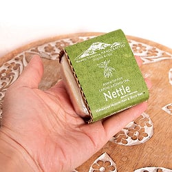 ネトル　ヘア＆ボディ　ソープ【ＢＯＵＮＴＹ　ＨＩＭＡＬＡＹＡ】 - Caring&Refreshing Nettle Natural Hair and Body Soap【手作り石鹸・75g】 - サブ5