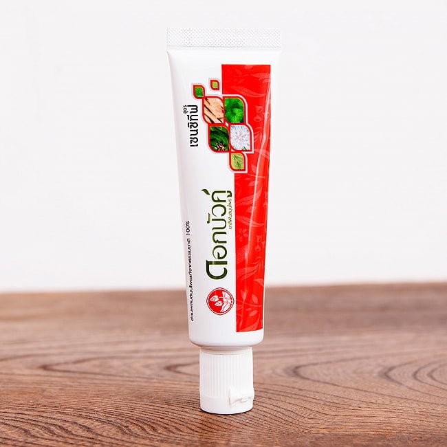 Dok Bua Ku ハーバル トゥースペースト センシティブ - SENSITIVE HERBAL TOOTHPASTE 25g 2 - 色々なハーブがたっぷりはいっています