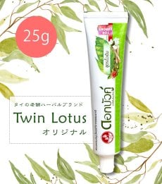 Dok Bua Ku ハーバル トゥースペースト オリジナル - HERBAL TOOTHPASTE ORIGINAL 25g